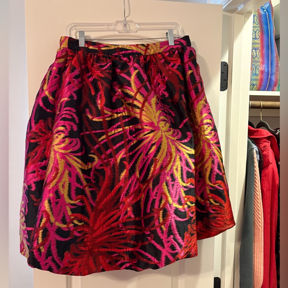 NWT Kate spade bubble brocade firework skirt